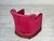 Danish Relax Armchair in Red Velour with Ash Legs, 1960s For Sale - Image 11 of 18