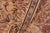Textile Shabby Chic Floral 1990's Pak-Persian Taupe/Gold Wool Rug - 5'11'' X 9'1'' For Sale - Image 7 of 9