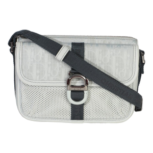 Light Blue Oblique Jacquard Dior 8 Pouch With Strap