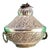 Silver Bonbon Box with Embossed Floral Motifs and Dove-Shaped Knob on the Hinged Lid and Two Handles For Sale