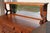 Wood Antique Victorian Quarter-Sawn Tiger Oak Buffet Sideboard With Beveled Mirror and Lion Paw Feet on Casters For Sale - Image 7 of 18