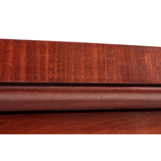 Quality antique 19th century Victorian antique carved mahogany sideboard having a very desirable mahogany top with three...