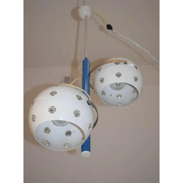 Italian Chandelier, 1960s For Sale - Image 9 of 13