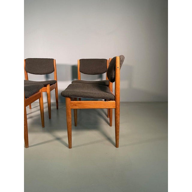Finn Juhl Dining Chairs by Finn Juhl for France & Søn, 1960s, Set of 4 For Sale - Image 4 of 15