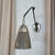 Industrial 1950s Industrial Mid-Century Articulating Task Lamp Wall Sconce For Sale - Image 3 of 8