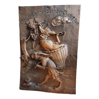 Black Forest Plaque, 1950s For Sale