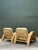 Wood Vintage Ritts Tropitan Bent Rattan Lounge Chairs - A Pair For Sale - Image 7 of 12