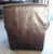 Contemporary Mid 20th Century Mitchell Gold Attributed Brown Leather Club Chair For Sale - Image 3 of 5