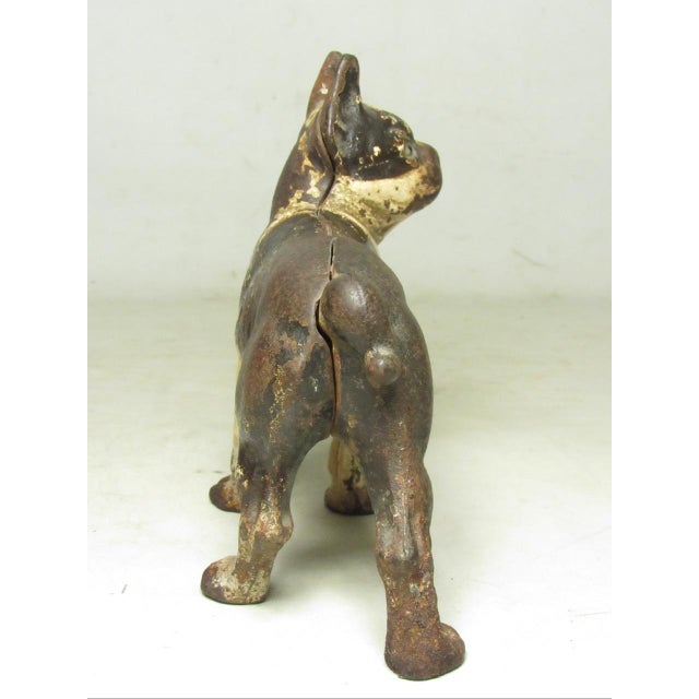 Cast Iron Hubley Boston Terrier Doorstop For Sale - Image 15 of 17