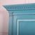 Stunning early 19th C Italian painted 2 door wardrobe, hanging one side and shelves the other. Nice architectural detail....