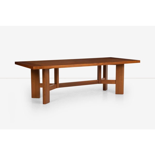 Holly Hunt Holly Hunt Walnut Dining Table 2010 For Sale - Image 4 of 12