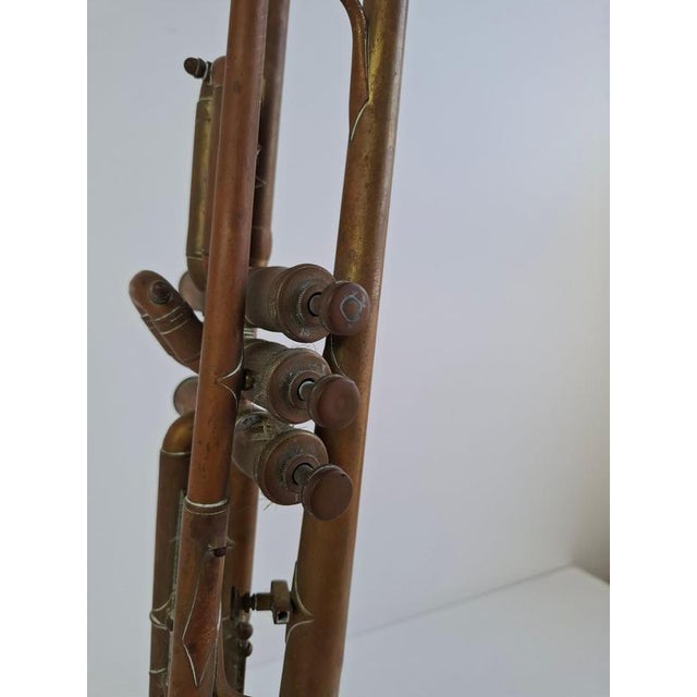 Brass Cornet in Flugelhorn Form from French J. Gras, 1940s For Sale - Image 17 of 18