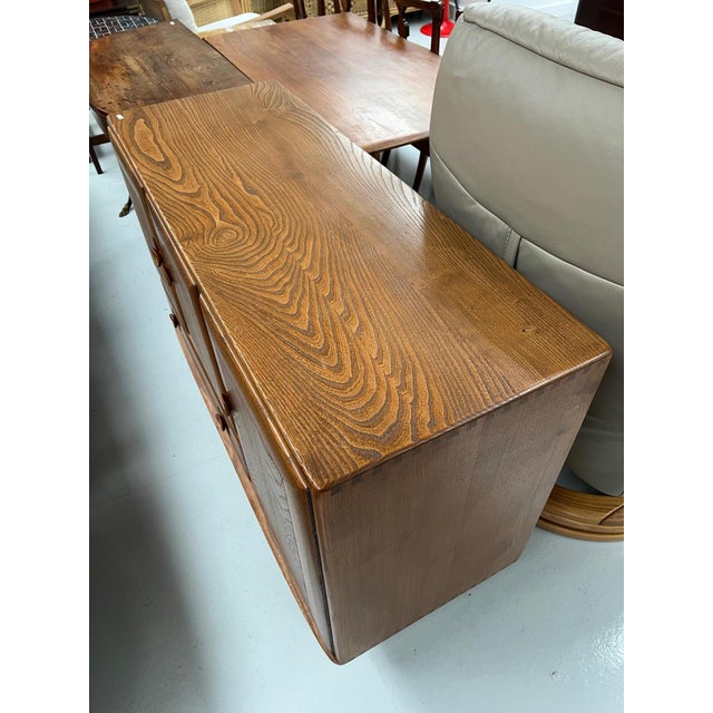 Mid-Century Modern Blonde Model 467 Sideboard from Ercol, 1970s For Sale - Image 3 of 9