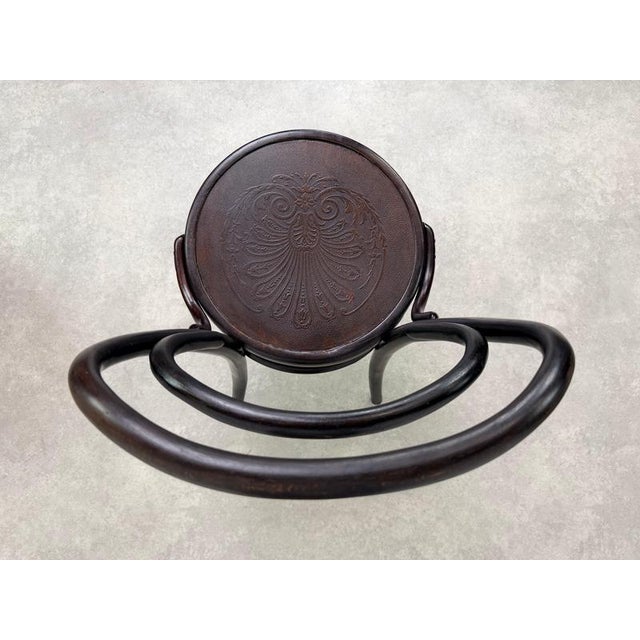 Art Nouveau Bentwood No. 14 Chairs from Gebrüder Thonet, 1930s, Set of 2 For Sale - Image 9 of 11