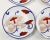 English Vintage 1970s Flower Motif Plates by Fitz and Floyd - Set of 6 For Sale - Image 3 of 8