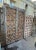 Amazing antique Indian haveli doors handcrafted from solid hardwood and clad with hand-forged iron detailing, dating...