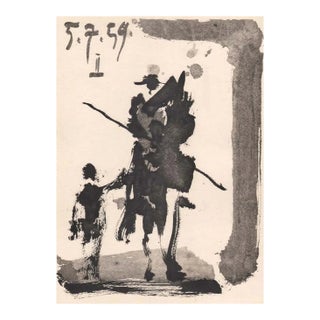Pablo Picasso Toros Y Toreros 2 Dated 5/7/59 For Sale