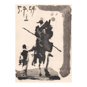 Pablo Picasso Toros Y Toreros 2 Dated 5/7/59
