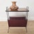 Vintage Newspaper Rack with Upper Shelf, 1950s-1960s, in Very Good conditions. Designed 1950 to 1959