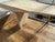 Andrianna Shamaris Impressive Live Edge Teak Wood Long Bench For Sale - Image 13 of 18