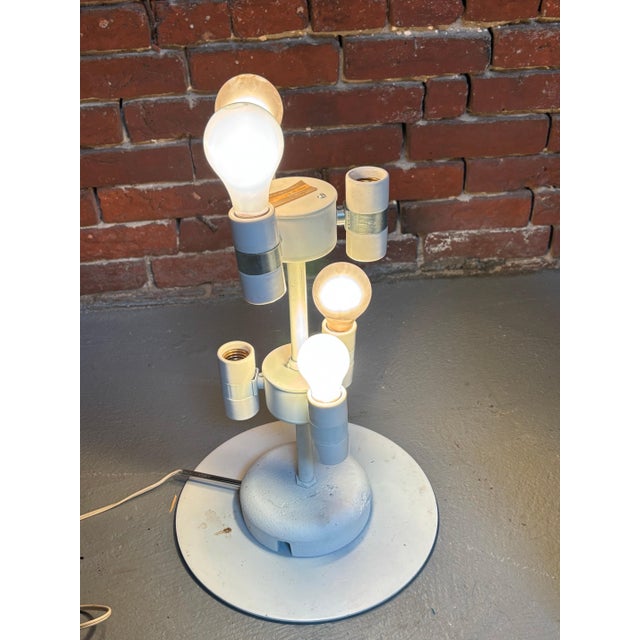 White 1970s Paul Mayen for Habitat Lucite Floor Lamp For Sale - Image 8 of 10