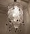 1970s Murano Glass and Chrome Chandelier, Mid Century Modern For Sale In Dallas - Image 6 of 15