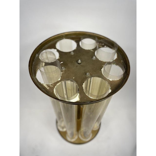 Gold Vintage Brass Ice Cream Cone Distributor, 1950s For Sale - Image 8 of 18