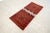 Red Vintage Red Wool Afghan Baluchistan Tribal Saddlebag For Sale - Image 8 of 11