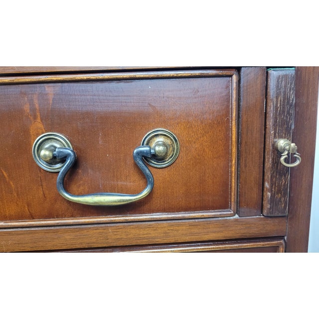 Vintage Writing Desk Bureau, 1950s For Sale - Image 14 of 18