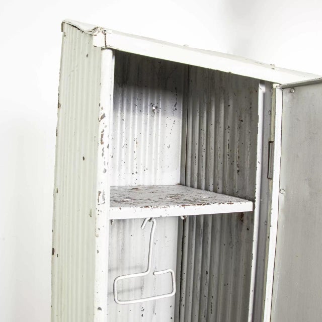 1920's early original three door Forge de Strasbourg locker. The Forge de Strasbourg was founded in the South East of...