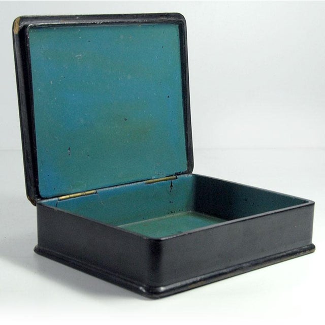 Vintage Papier-Mâché Box, Japan, 1890s For Sale - Image 6 of 11