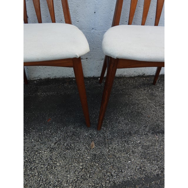 Koefoeds Hornslet Denmark Danish Modern Dining Dinette Chairs Set of Six 6019 For Sale - Image 11 of 16