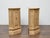 Cream Pair of 19th Century Country French Pine Console Cabinets with Storage For Sale - Image 8 of 12