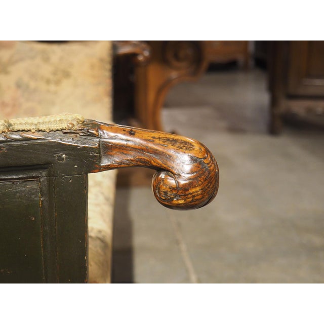 Rare 18th Century English Lacquered Curricle Gig Seat With Coat of Arms For Sale - Image 18 of 18