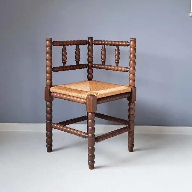 Wood 20th Century Dutch Bobbin Chair For Sale - Image 7 of 7