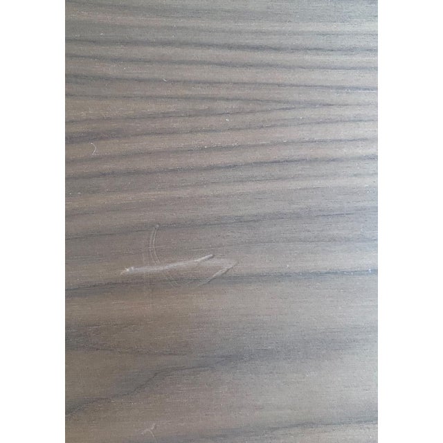 Herman Miller Walnut & Steel Counter Height Table with Rectangular Top on Twin Supports by Charles & Ray Eames for Herman Miller, 1970s For Sale - Image 4 of 10