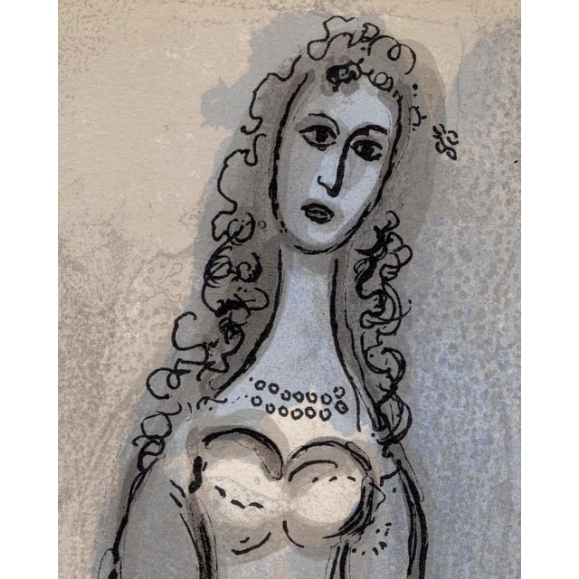 Marc Chagall, Esther, 1960, Original Lithograph For Sale - Image 6 of 8
