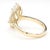 Igi Cert. 3 Carat Marquise Lab Diamond Hidden Halo Engagement Ring, Size 8 For Sale - Image 9 of 11