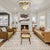 Aloadecor 8-Lights Modern Antique Gold 4-Tier Round Fringe Crystal Flush Mount Ceiling Light For Sale In Houston - Image 6 of 8