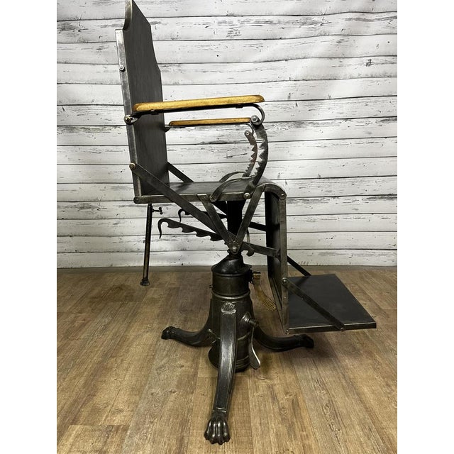 Vintage Medical Reclining Chair For Sale - Image 12 of 16