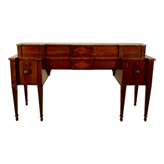 18th C Georgian Mahogany Sideboard For Sale