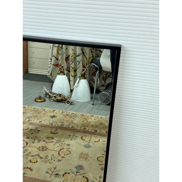 Contemporary Elegant Lighting Eternity Mirror, Black For Sale - Image 3 of 12