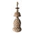 19th Century Silver Leaf Stylized Pineapple Form Lamp For Sale