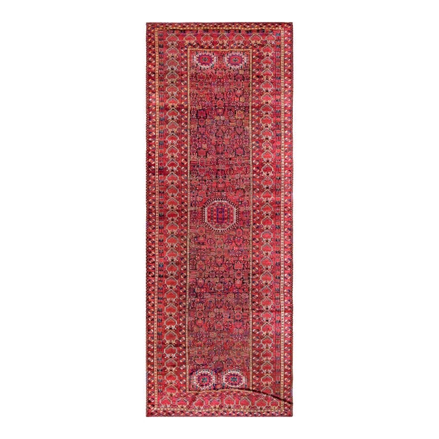 19th Century Central Asian Ersari-Beshir Gallery Carpet (6'6"x18'-198x548) For Sale