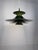 Fog & Mørup Radius Pendant Lamp in Dark Green by Erik Balslev for Fog & Mørup, Denmark, 1970s For Sale - Image 4 of 9