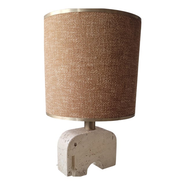 Sculptural Elephant Table Lamp from F.lli Mannelli, Florence, Italy, 1970s For Sale