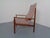 Set of Teak High-Back Chair and Ottoman by Grete Jalk for France & Son, Denmark, 1960s For Sale - Image 10 of 18