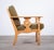Brown Vintage Oak Chair by Henning Kjærnulf, Denmark, 1960s For Sale - Image 8 of 11