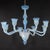 Large Vintage Eight Arm Opaline Murano Glass Chandelier in the Manner of Barovier & Toso For Sale In Chicago - Image 6 of 18