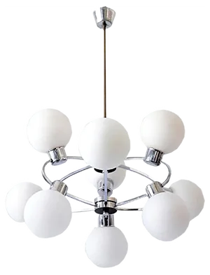 Multi-Globe Ceiling Lamp, 1970s